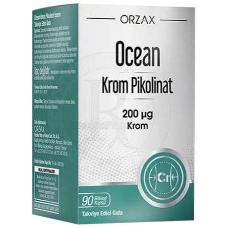 OCEAN KROM PİKOLİNAT 200MCG 90 KAPSÜL