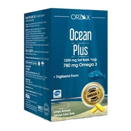 OCEAN PLUS 1200MG 30 KAPSÜL SAF BALIK YAĞI OMEGA 3