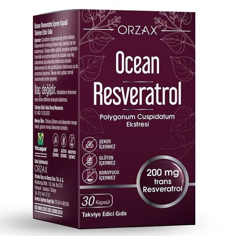 OCEAN RESVERATROL 200MG 30 KAPSÜL