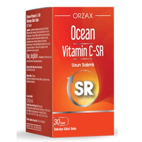 OCEAN VİTAMİN C SR 500MG 30 TABLET