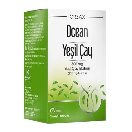 OCEAN YEŞİL ÇAY 500MG 60 KAPSÜL GREEN TEA