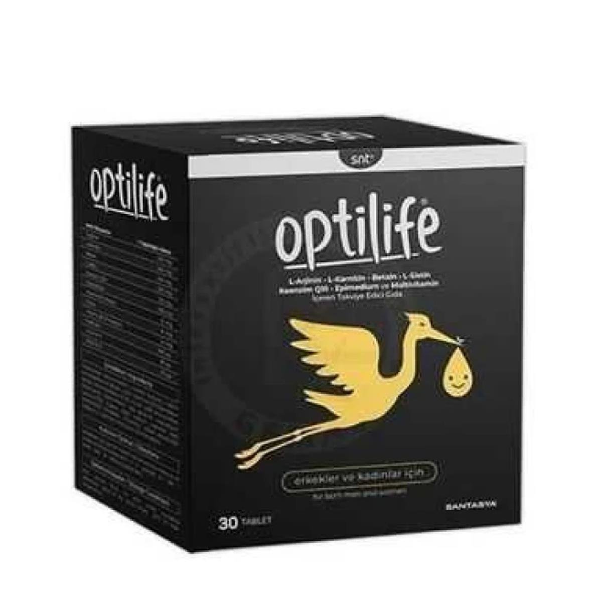 OPTILIFE 30 TABLET L-ARJİNİN L-KARNİTİN BETAİN L-SİSTİN KOENZİM Q10