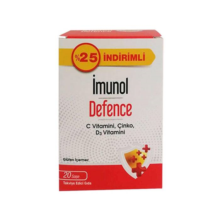 Orzax Ocean İmunol Defence Takviye Edici Gıda 20 Saşe %25 İndirimli