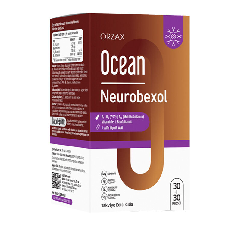 Orzax Ocean Neurobexol 60 Kapsül