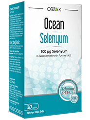 Orzax Ocean Selenyum Takviye Edici Gıda 30 Tablet