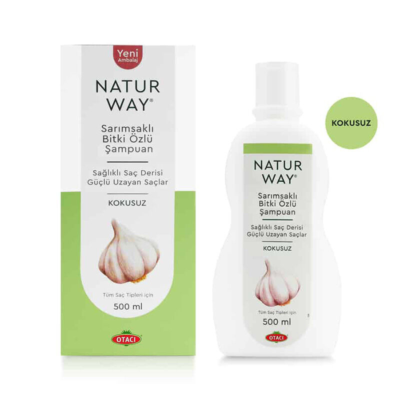 Otacı Naturway Sarımsaklı Bitki Özlü Şampuan 500 ml