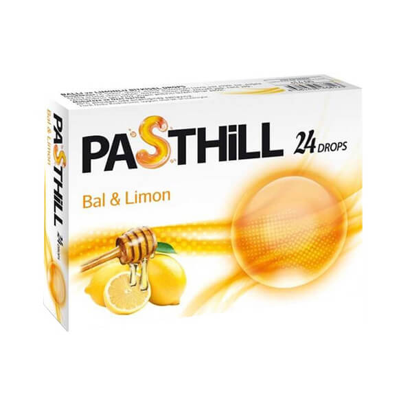 Pasthill Bal ve Limon Pastil Drops 24 Adet