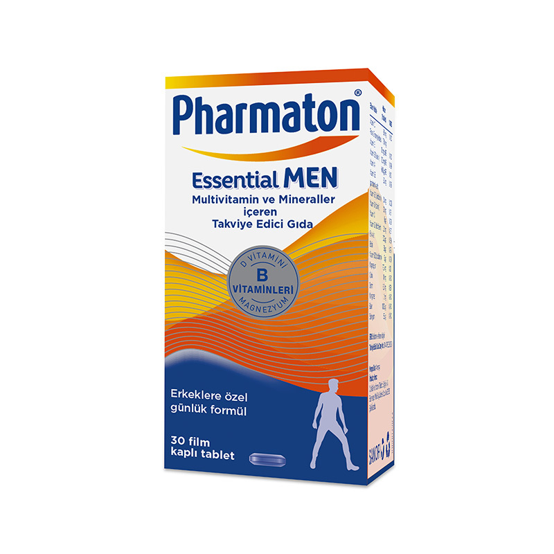 Pharmaton Essential Men Takviye Edici Gıda 30 Tablet