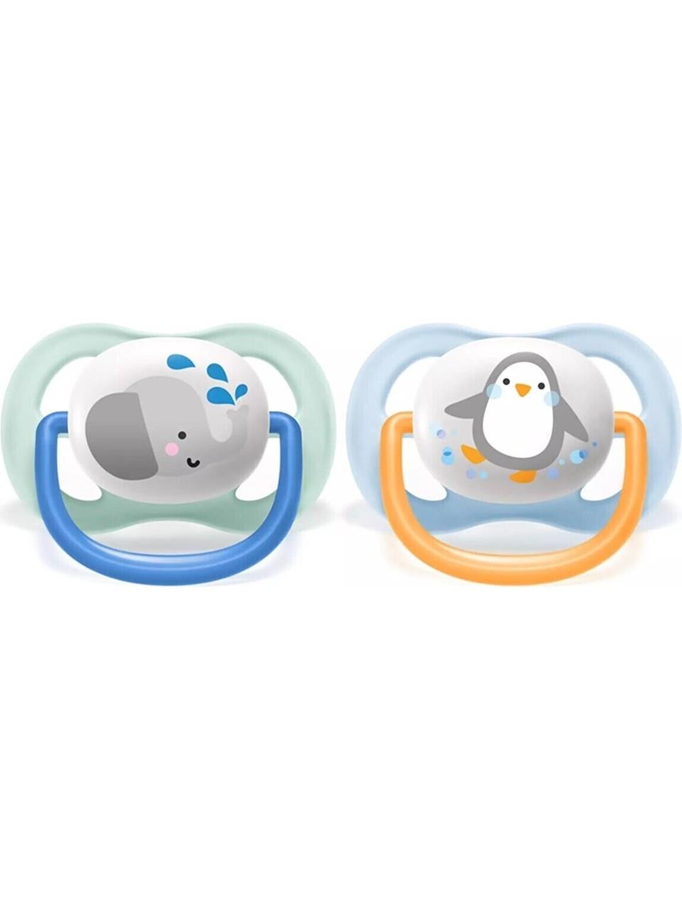 PHILIPS AVENT ULTRA AIR ANIMALS 0-6 AY EMZİK 2 ADET ERKEK