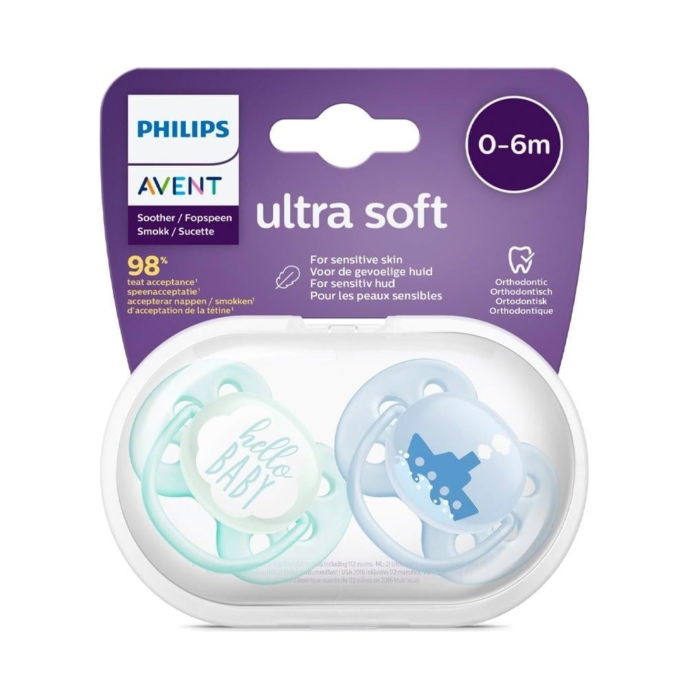 PHILIPS AVENT ULTRA SOFT 0-6 AY EMZİK ERKEK ULTRA SOFT 2 ADET
