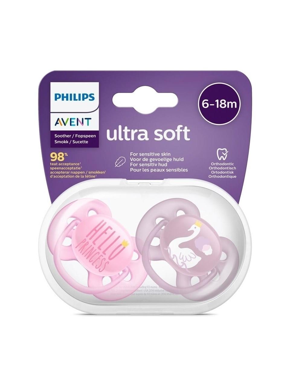 PHILIPS AVENT ULTRA SOFT 6-18 AY EMZİK KIZ ULTRA SOFT 2 ADET