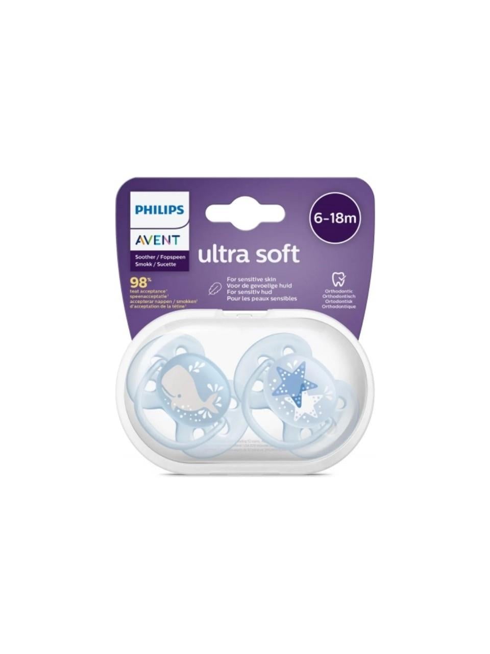 PHILIPS AVENT ULTRA SOFT 6-18M EMZİK 2 ADET