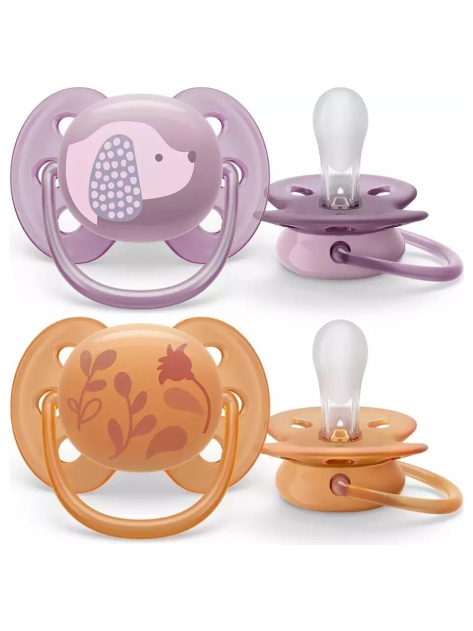 PHILIPS AVENT ULTRA YUMUŞAK EMZİK 6-18 AY KIZ 2 ADETX6