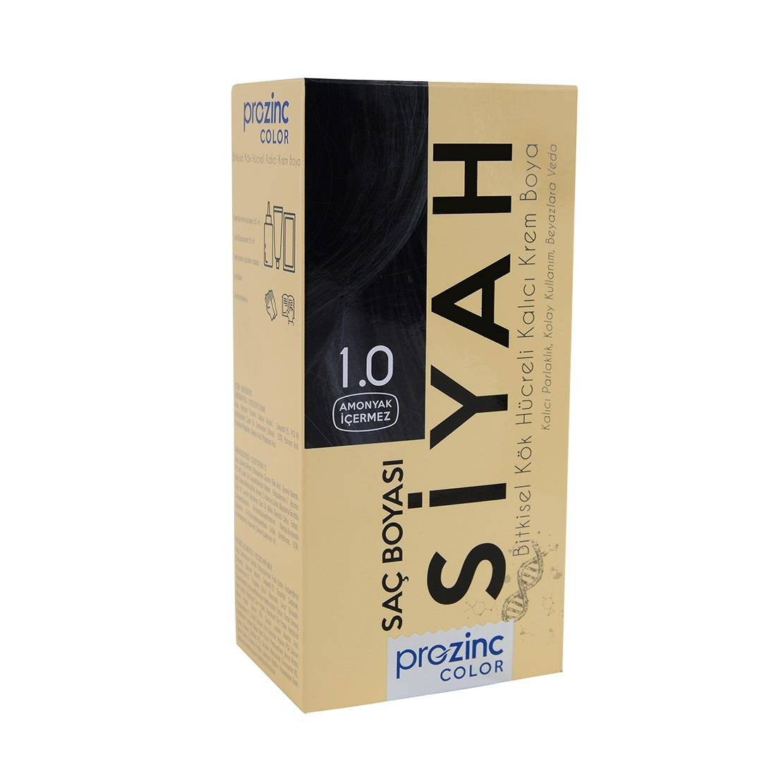 Prozinc Color Saç Boyası Siyah 1.0