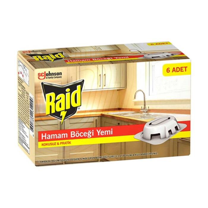 Raid Böcek Yemi 6'lı