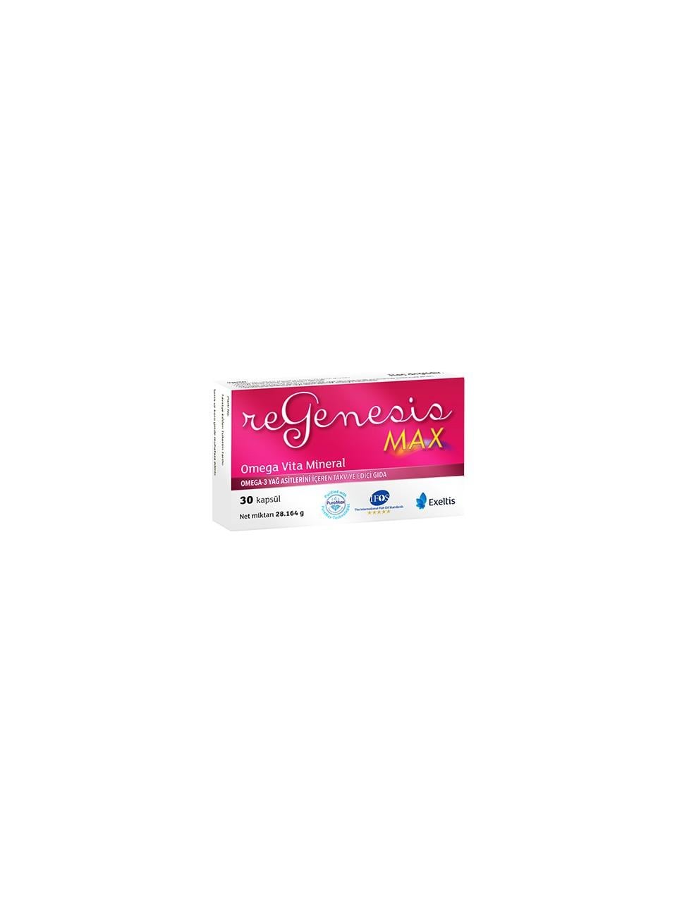 REGENESIS MAX 30 KAPSÜL OMEGA VİTA MİNERAL