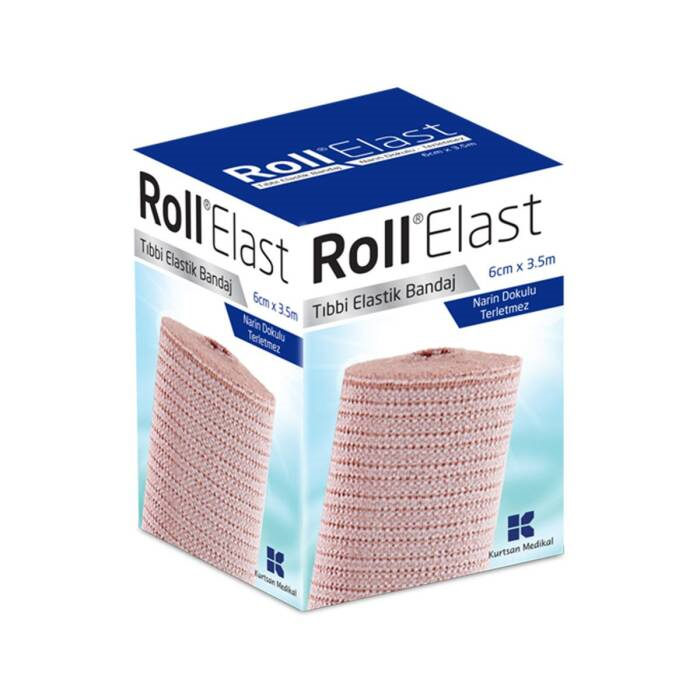 Roll Elast Bandaj Ten Rengi 6cm x 3,5m
