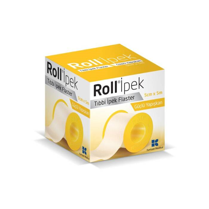 Roll İpek Tıbbi Flaster 5 cm x 5 m