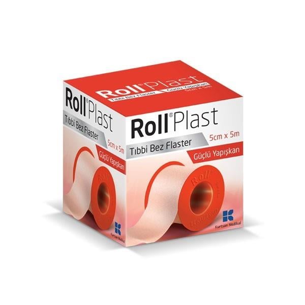 ROLL PLAST TIBBİ BEZ FLASTER 5CMX5M