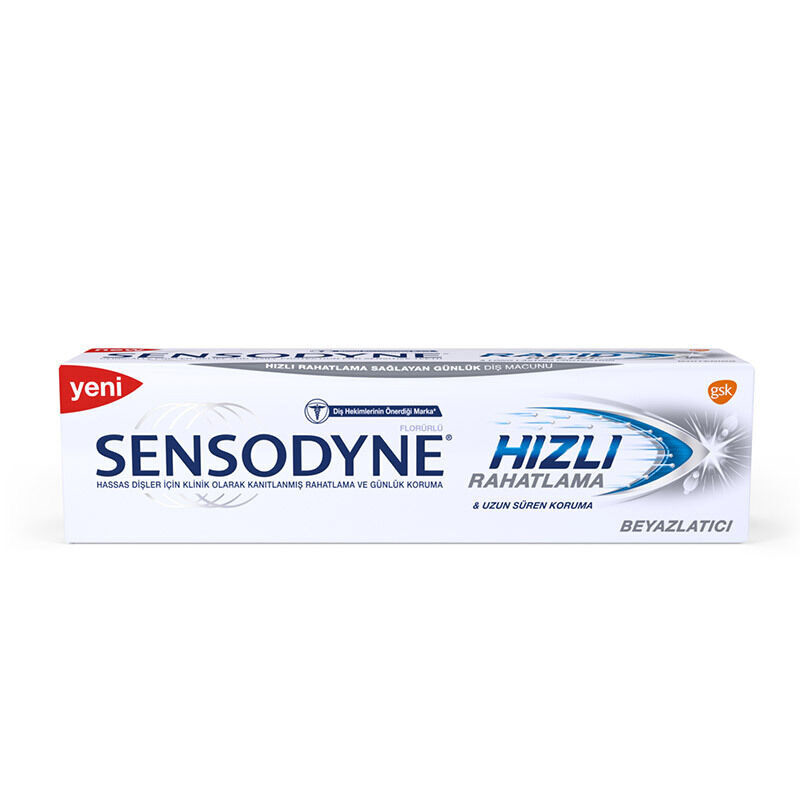 SENSODYNE HIZLI RAHATLAMA BEYAZLATICI 75ML