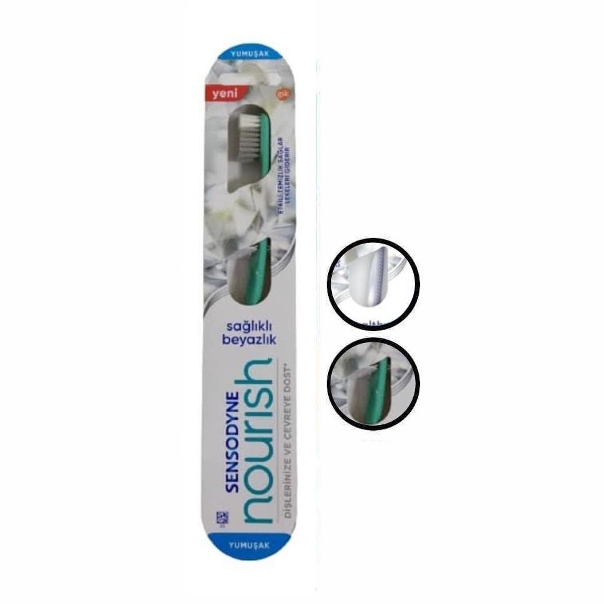 SENSODYNE NOURISH DİŞ FIRÇASI SAĞLIKLI BEYAZLIK
