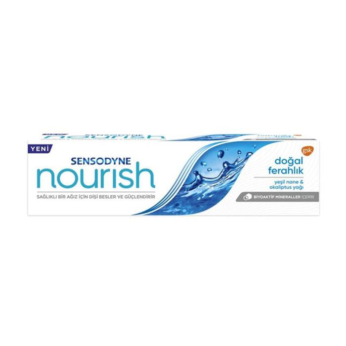 Sensodyne Nourish Doğal Ferahlık Diş Macunu 75 ml