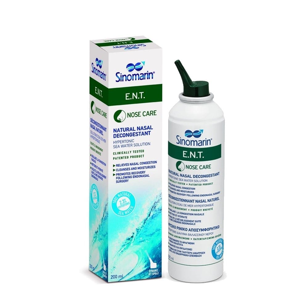 Sinomarin E.N.T. Deniz Suyu Burun Spreyi 200 ml