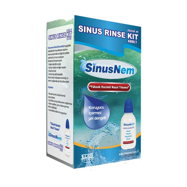 SINUS RINSE SINUSNEM ADULT