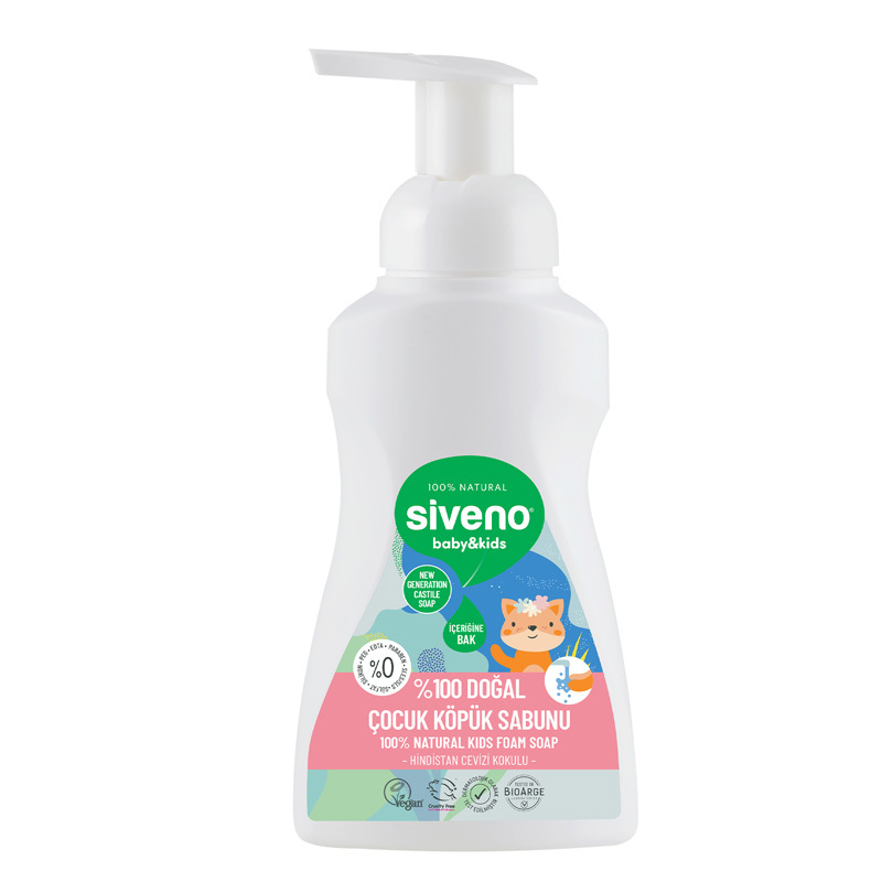Siveno Doğal Çocuk Köpük Sabunu 250 ml