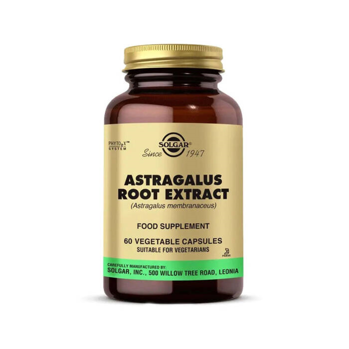 Solgar Astragalus Root Extract 60 Bitkisel Kapsül