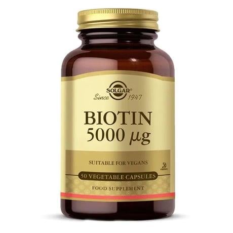 SOLGAR BIOTIN 5000MCG 50 KAPSÜL