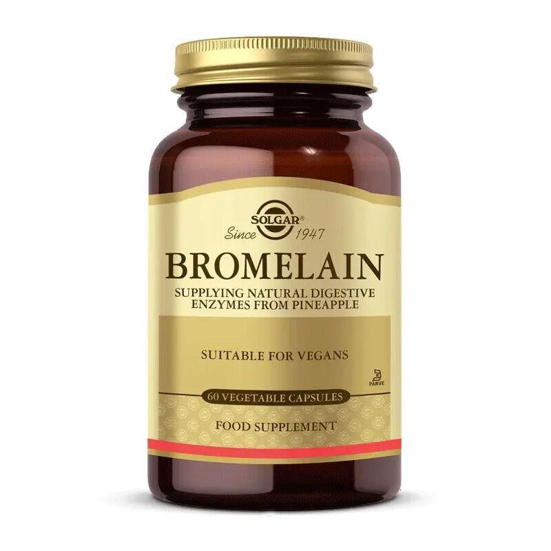 SOLGAR BROMELAIN 150MG 60 KAPSÜL