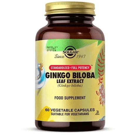 SOLGAR GINKGO BILOBA LEAF EXTRACT 60 KAPSÜL