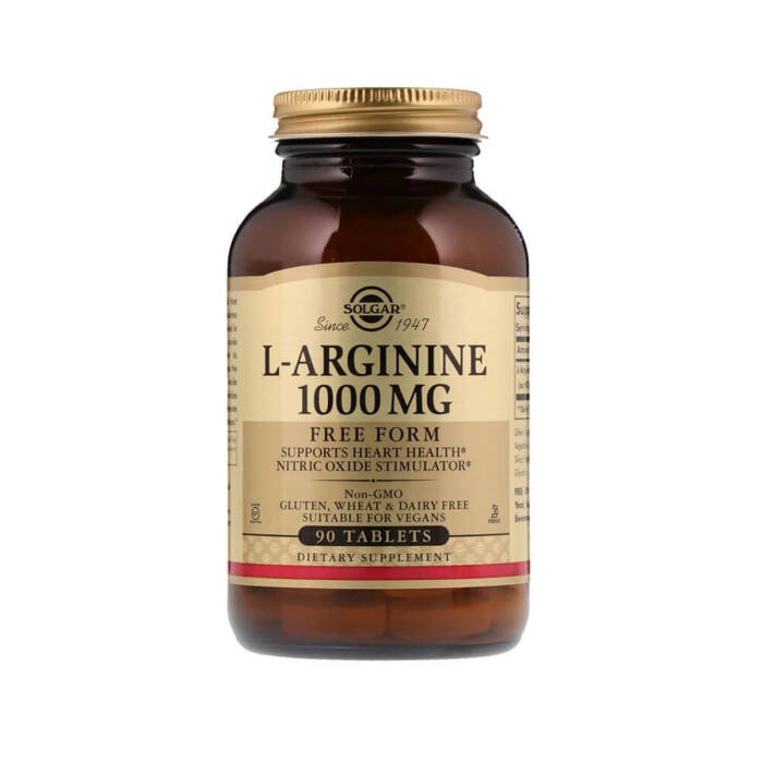 Solgar L-Arginine 1000 mg 90 Kapsül