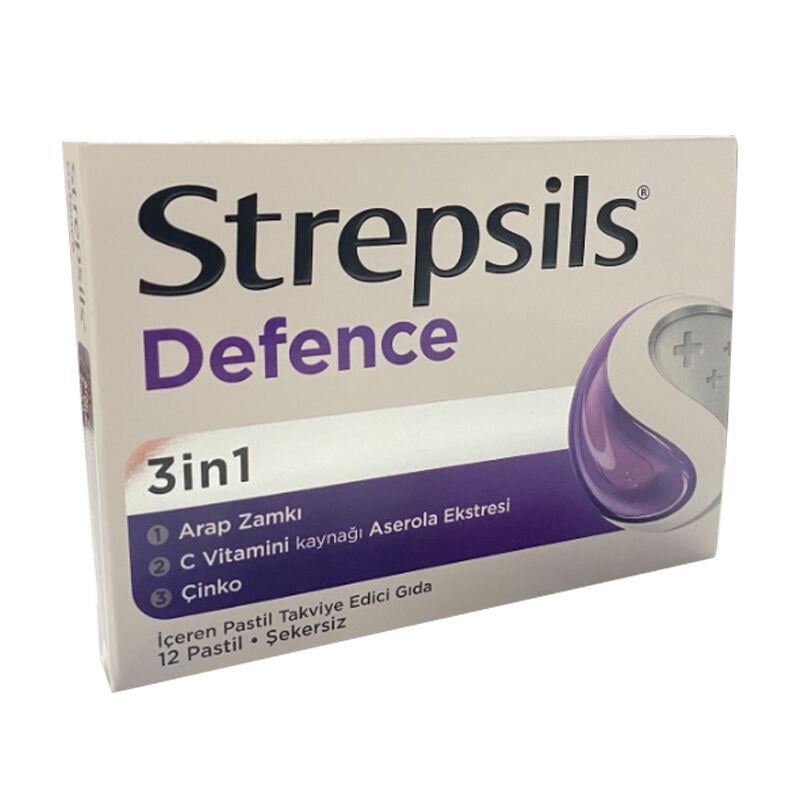 STREPSILS DEFENCE 12 PASTİL