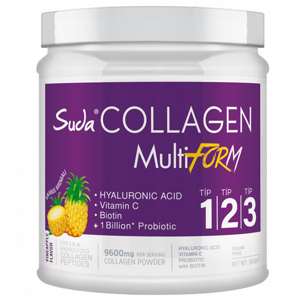 Suda Collagen Multiform Ananas Aromalı 360 gr