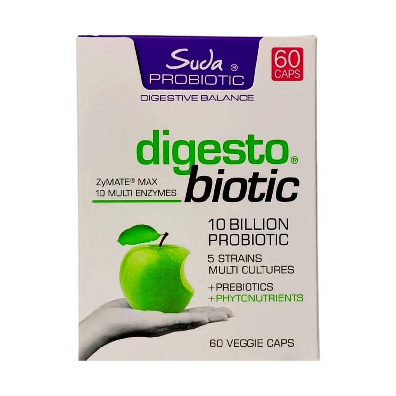 Suda Probiotic Digestobiotic Takviye Edici Gıda 60 Kapsül