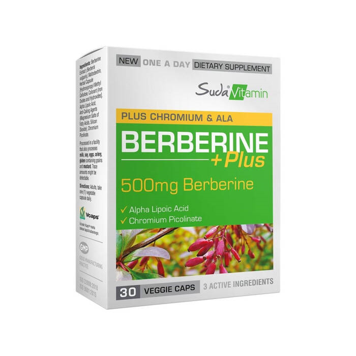 Suda Vitamin Berberine Plus 30 Kapsül