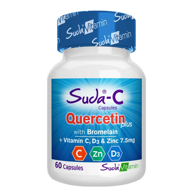 Suda Vitamin Suda-C Quercetin Plus Takviye Edici Gıda 30 Kapsül