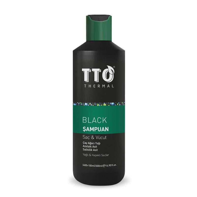 TTO THERMAL BLACK SAÇ VE VÜCUT ŞAMPUANI 400ML