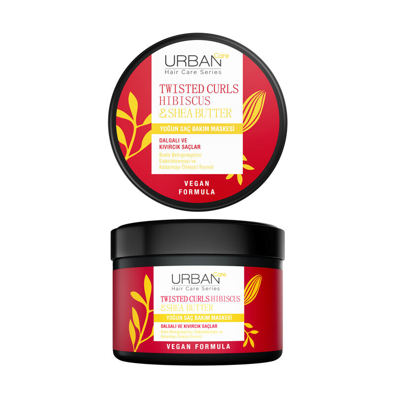 Urban Care Twisted Curls Hibiscus - Shea Butter Yoğun Saç Bakım Maskesi 230 ml