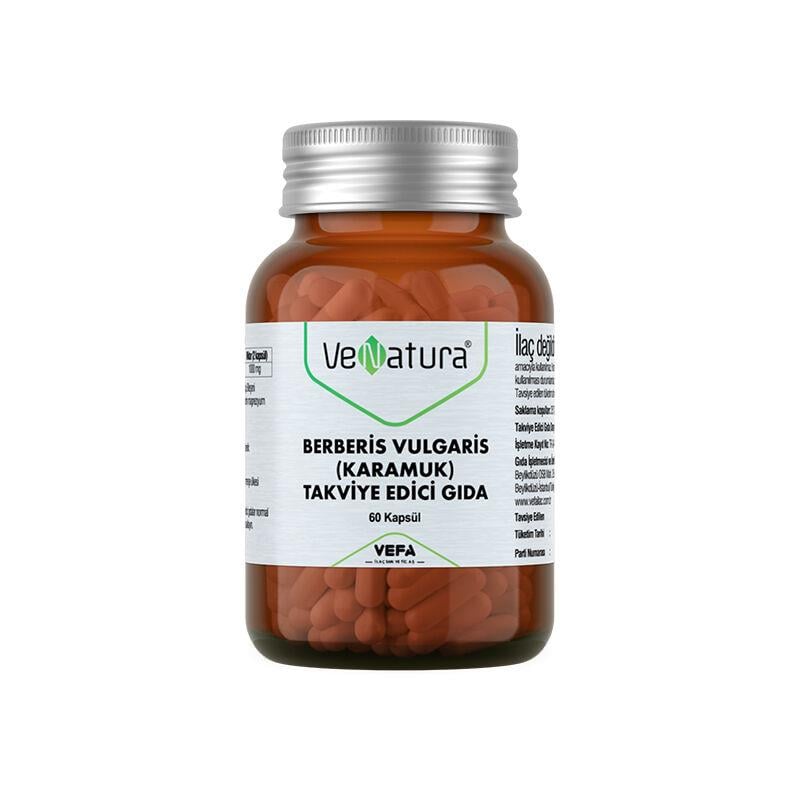 VENATURA 500MG BERBERİS VULGARİS 60 KAPSÜL