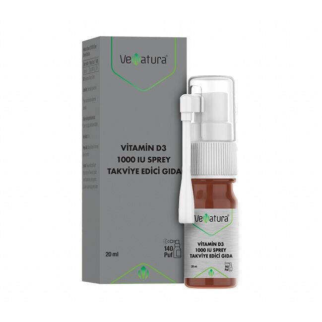 VENATURA D3 1000IU K2 11.25MCG 20ML 470 DAMLA