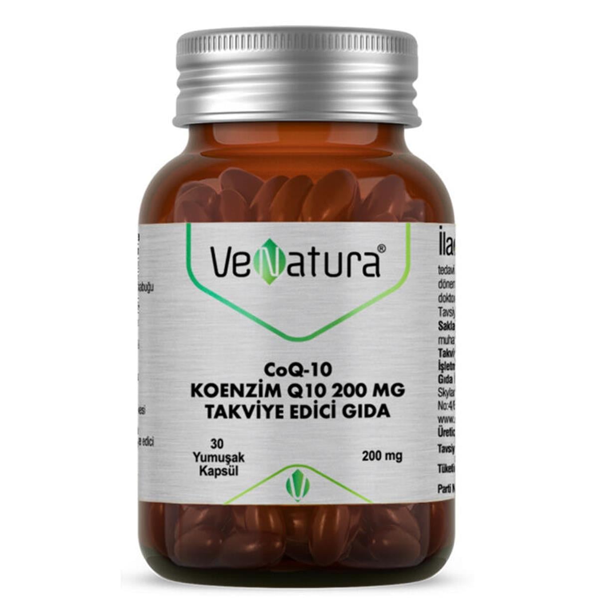 VENATURA KOENZIM Q10 200MG 30 KAPSÜL