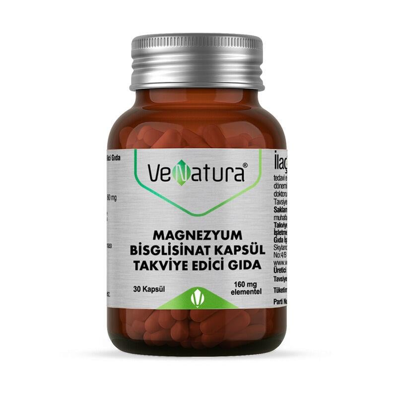 VENATURA MAGNEZYUM BİSGLİSİNAT 160MG 30 KAPSÜL