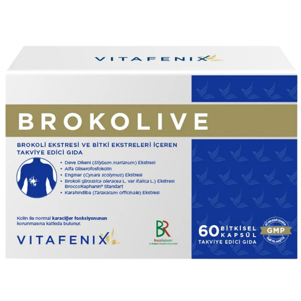 Vitafenix Brokolive 60 Kapsül