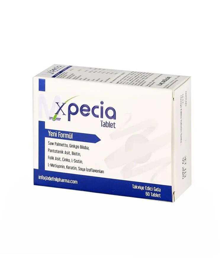 XPECIA 60 TABLET SAW PALMETTO GİNKGO BİLOBA PANTOTENİK ASİT BİOTİN FOLİK ASİT