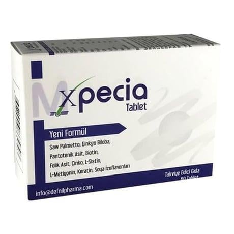 XPECIA 60 TABLET SAW PALMETTO GİNKGO BİLOBA PANTOTENİK ASİT BİOTİN FOLİK ASİT ÇİNKO