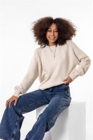 Bisiklet Yaka Kadın Kazak