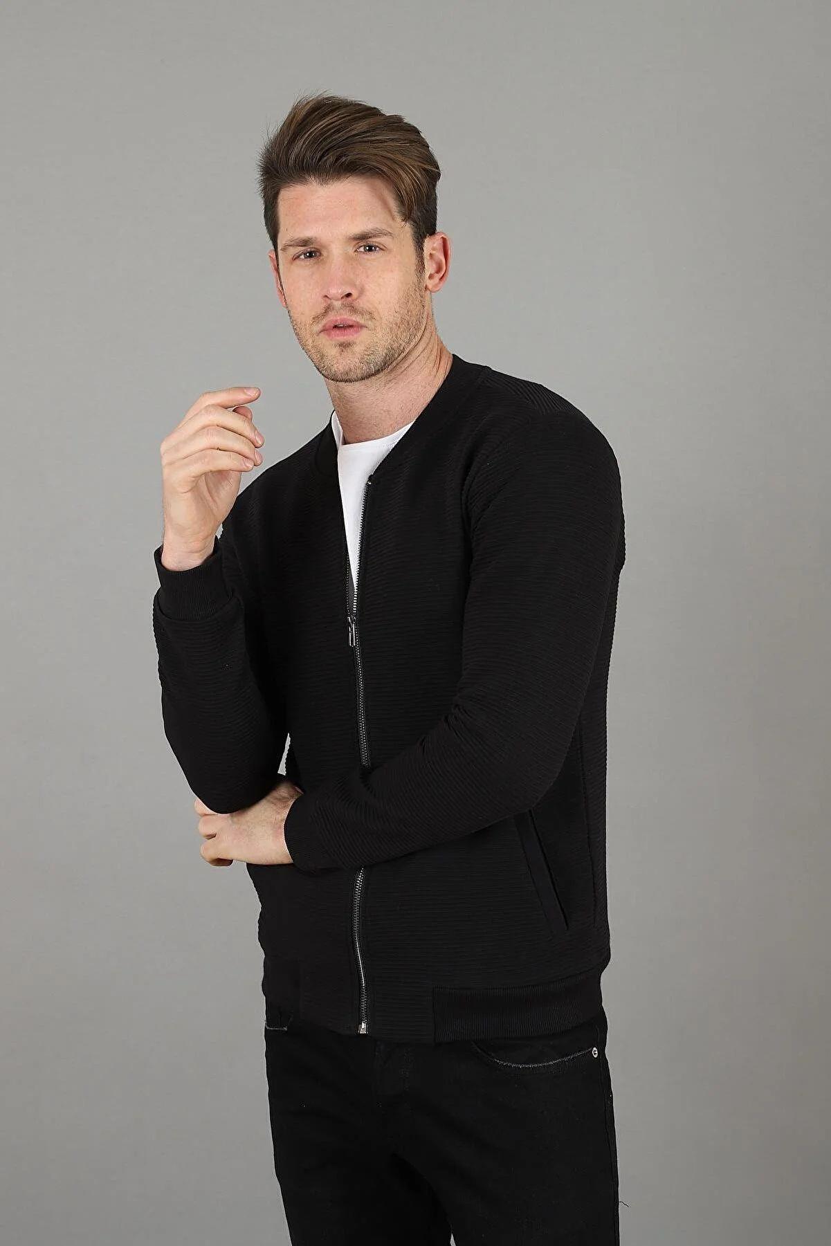 Erkek Fitilli Hırka